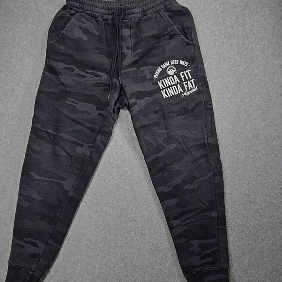 Kinda Fit Kinda Fat Jogger Pants Camo XS